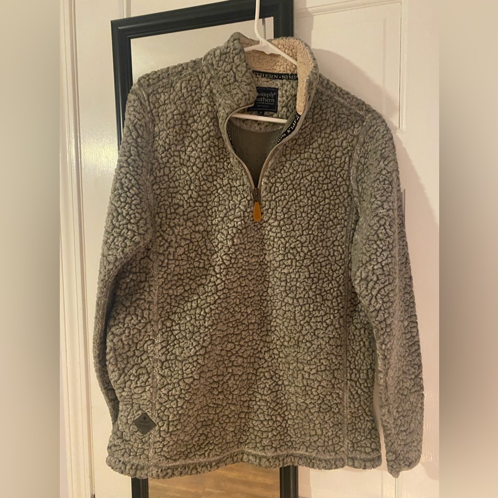 Simply Southern Sherpa Quarter Zip
